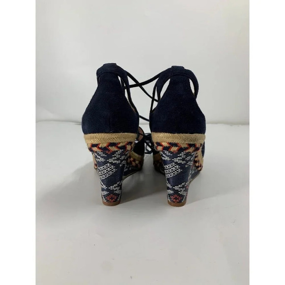 Cabi Women's Isla Wedge Espadrilles Ankle Wrap Sandals #6001 Size 9.5‎ - Picture 9 of 16